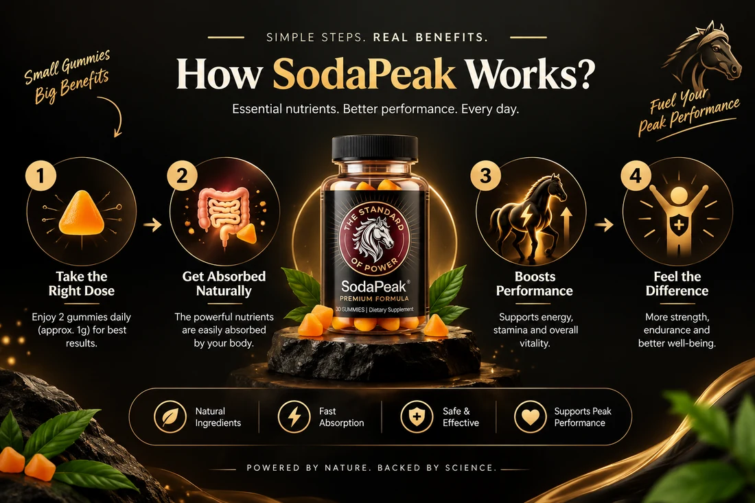 How SodaPeak works to support energy, stamina and circulation